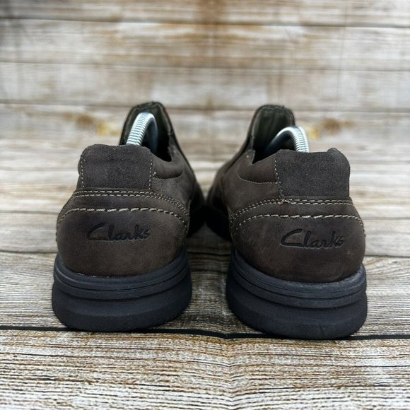 Clarks Senner Falls Brown Loafers Men Size 11 Slip On Casual Shoes - Worn Once main image 9